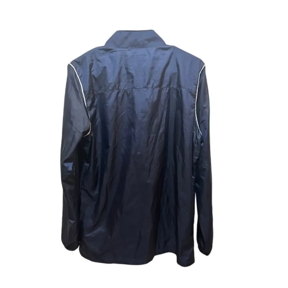 Nike Brandeis University Soccer Windbreaker Jacket Full Zipper Coat Men's Medium